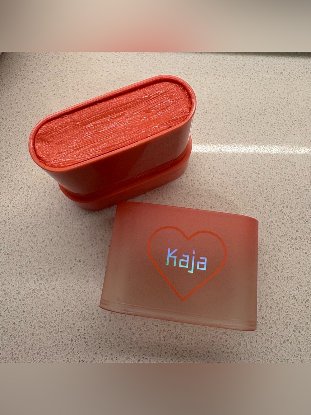 KAJA K Beauty Coral Dewy Blush Stick